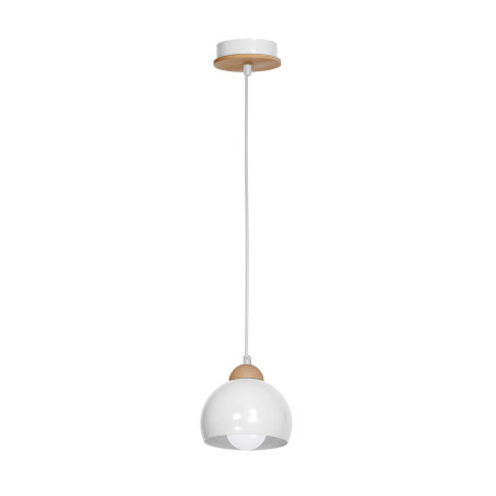 Lampe Suspendue design DAMA E27 - blanc