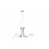 Luminaire Design suspendue CORINTO LED 60W 3000K DIM - chrome