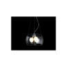 Lampe Suspendue avec abat-jour COSMO 2 E27 3x60W transparente