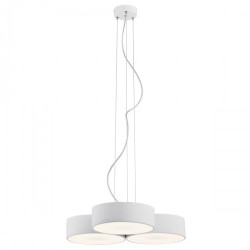 Lampe en suspension abat jour Design DARLING LED 3x21W 3000K - blanc