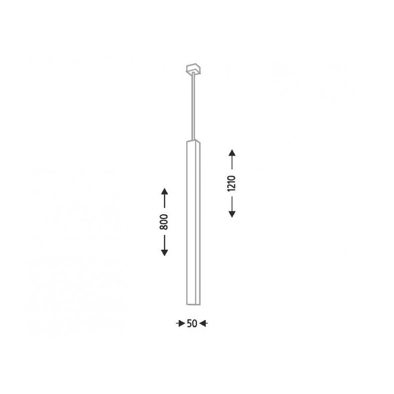 Suspension design DOHA GU10 - blanc