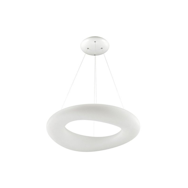 Luminaire Design suspendue LIMA 60cm LED 40W 4000K - blanc