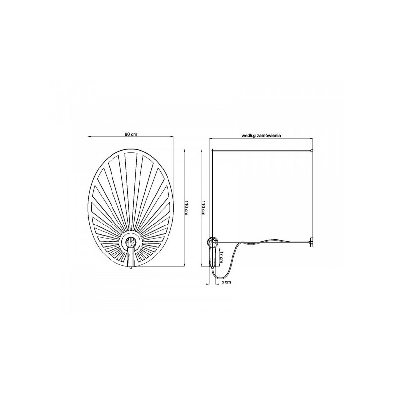 Suspension luminaire LEHDET E27 - or