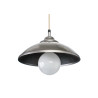 Luminaire Industriel Suspension LOFT FOLK E27 - acier brut