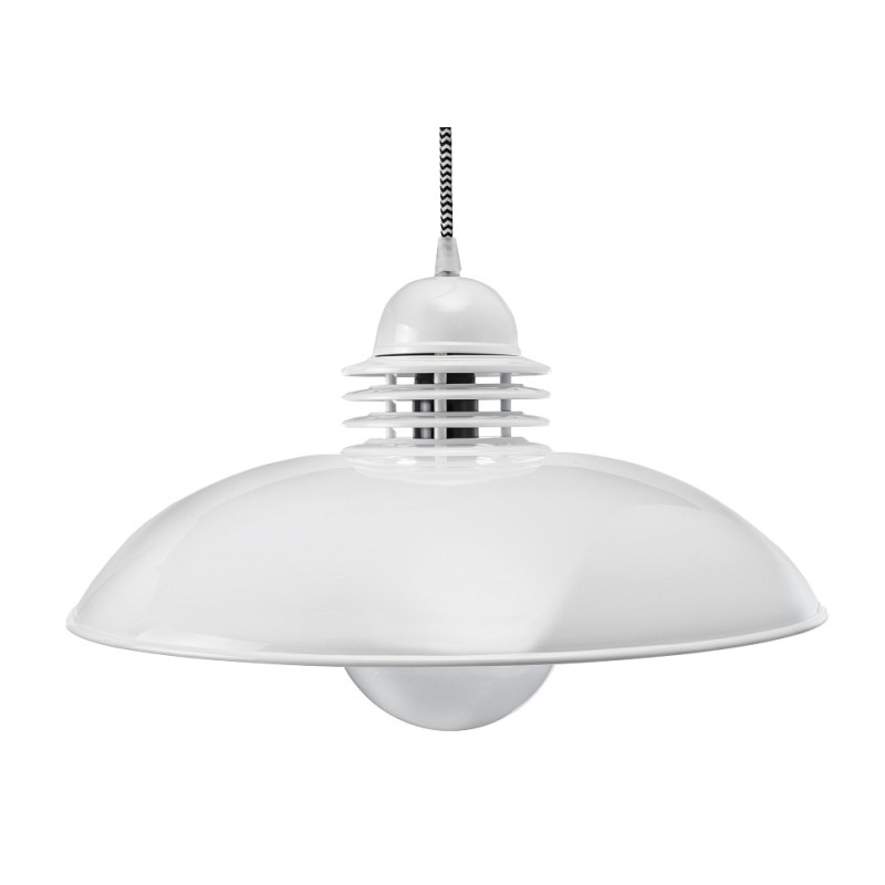 Lampe Suspendue industrielle Loft SOUL 02 E27 - blanc