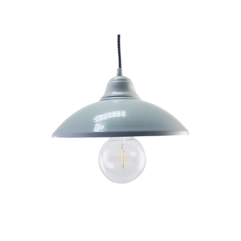 Suspension industrielle LOFT FOLK E27 - blanc