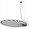 Suspension luminaire design LEHDET E27 - noir