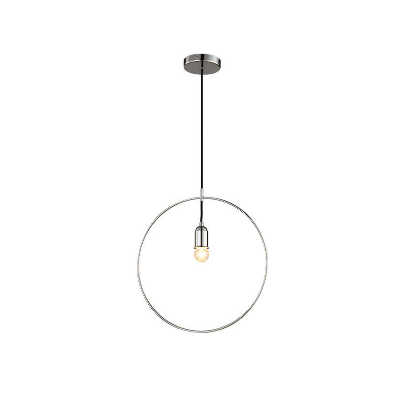 Suspension luminaire KRUG E27 40W chromé