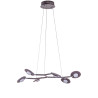 Luminaire Design suspendue KRESYDA A DARK COFFE LED 6x3,6W 3000K - marron