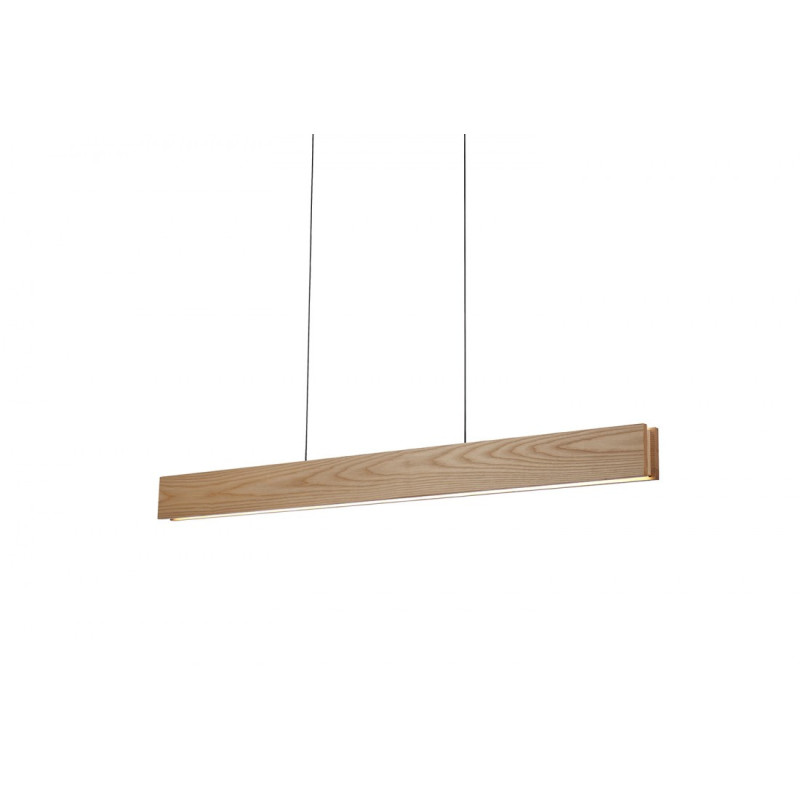 Lampe Design suspendue LARIA WOOD LED UP-10W DOWN-40W bois