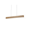 Lampe Design suspendue LARIA WOOD LED UP-10W DOWN-40W bois