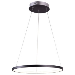 Lampe Design suspendue LUNE 30 LED 18W 4000K - noir