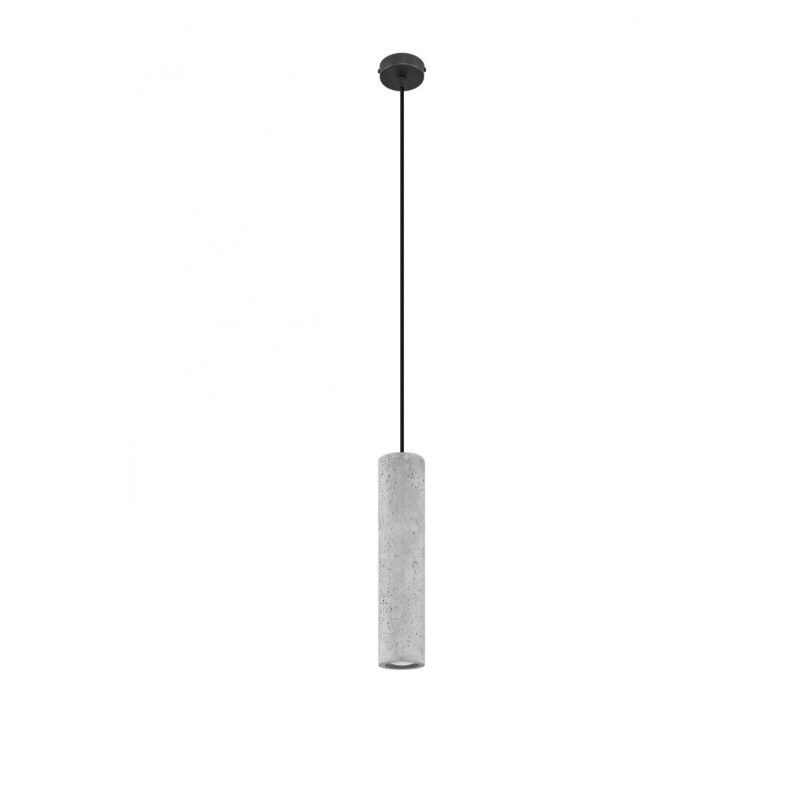 Lampe Suspendue design LUVO 1 GU10 - noir / gris