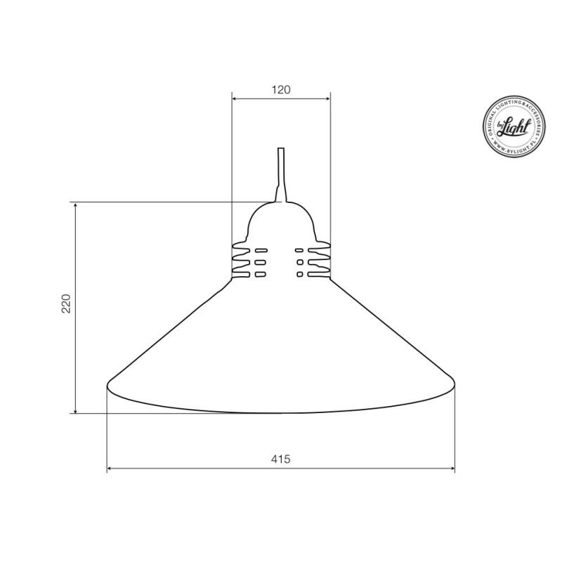 Suspension industrielle Loft SOUL 03 E27 - blanc