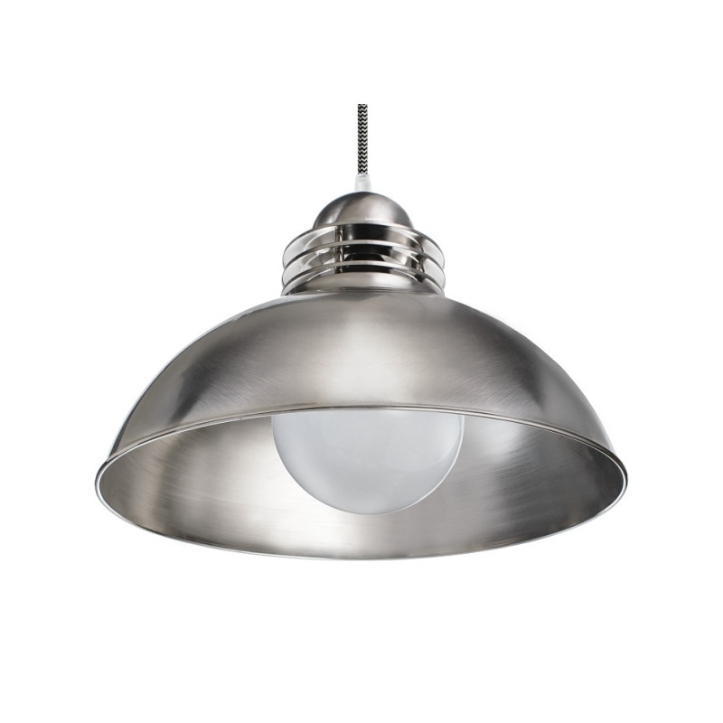 Suspension industrielle Loft SOUL 04 E27 - nickel brossé