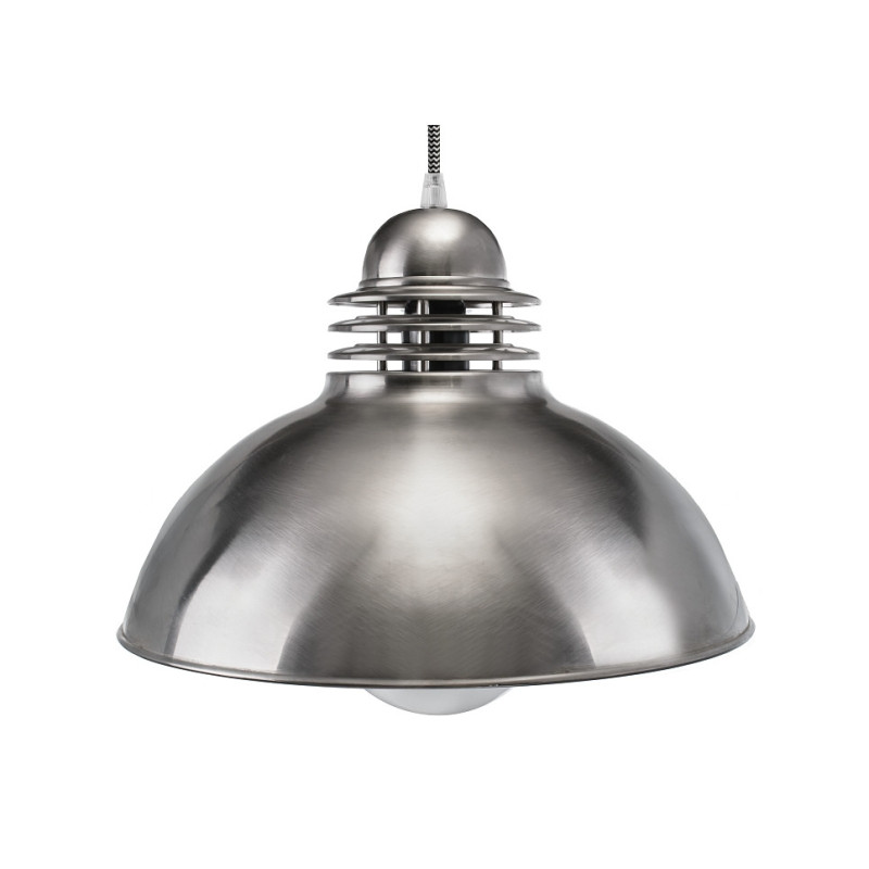 Suspension industrielle Loft SOUL 04 E27 - nickel brossé