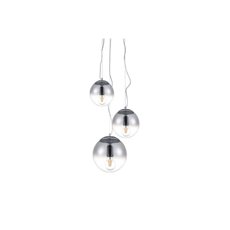 Suspension design IRIS 3xE27 - chrome