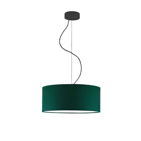 Lampe Suspendue avec abat-jour HAJFA Ø40 E27 - noir / vert