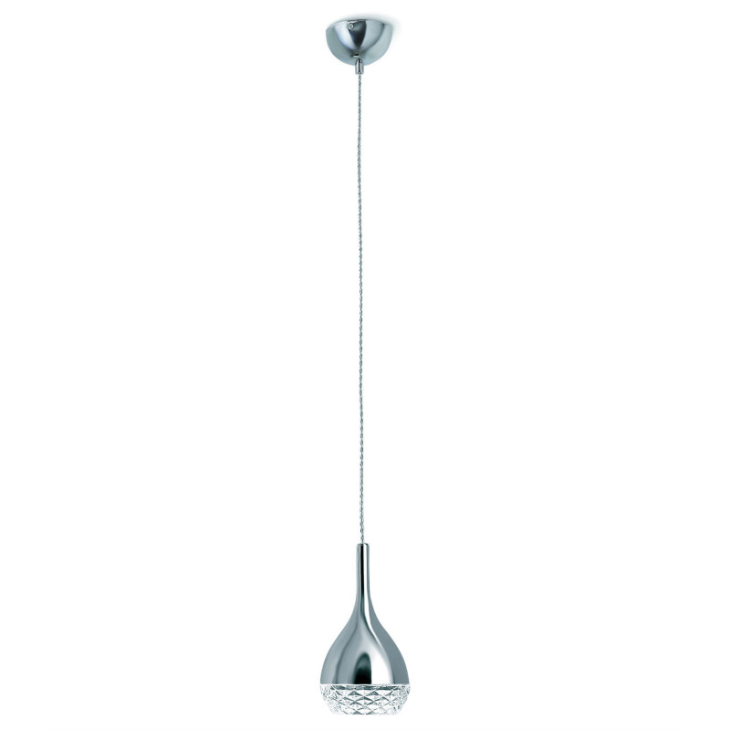 Suspension luminaire KHALIFA GU10 - chrome