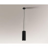 Suspension luminaire design KOBE 5545 GU10 - noir