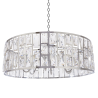 Lampe suspendue KIEV II 60 6xE14 - chrome Cristal