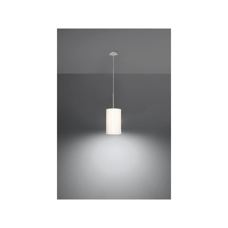 OTTO Suspension Abat Jour Design 15cm E27 - blanc