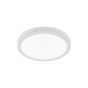 Plafonnier GLISSY ROUND LED 37W 40cm blanc mat 