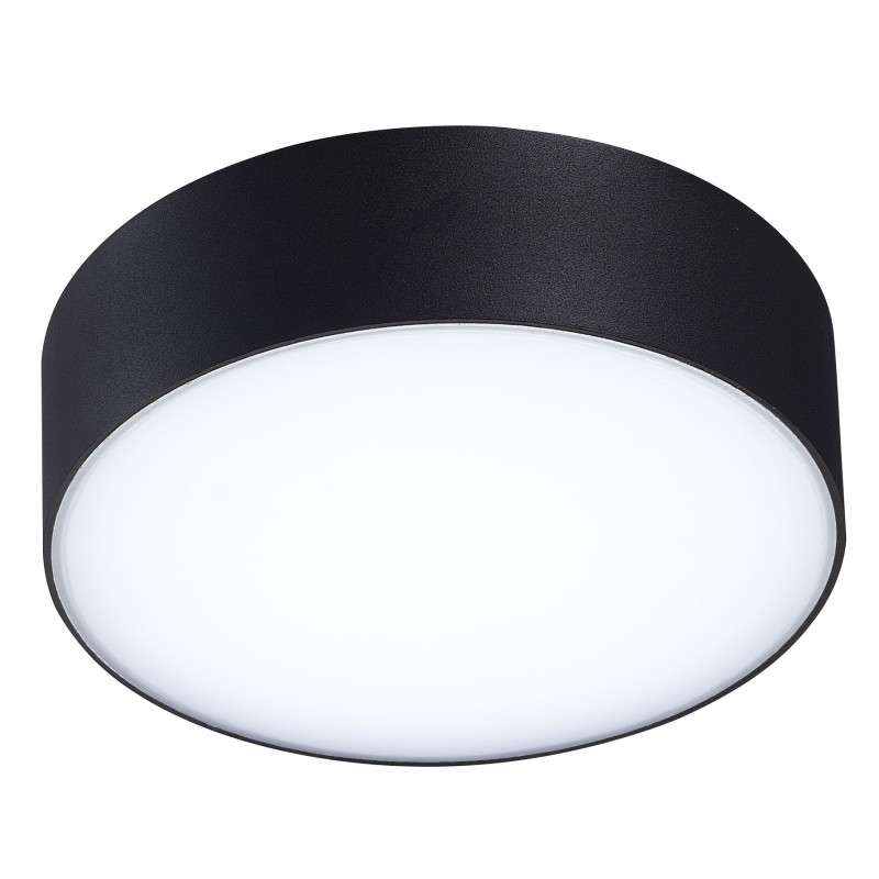 Plafonnier CASPER ROUND LED 15W 3000K IP54 - noir 