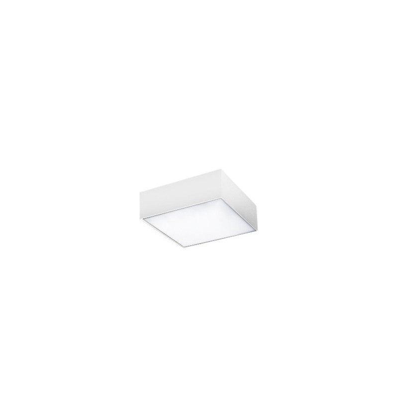 Plafonnier blanc MONZA SQ 22 LED 20W 3000K 