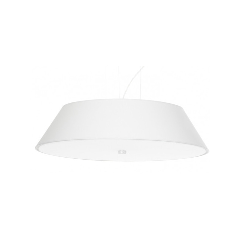 Lampe en suspension abat jour Design VEGA 60cm 5xE27 - blanc