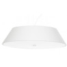 Lampe en suspension abat jour Design VEGA 60cm 5xE27 - blanc