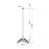 Suspension design UMB E27 - blanc