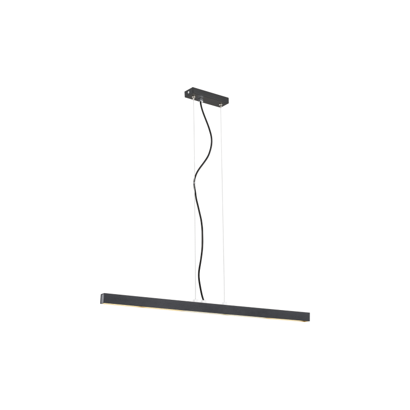 Luminaire Design suspendue VERMONT LED 24W 3000-4000K - noir