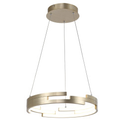 Lampe Design suspendue VELAR LED 60W 3000K - or