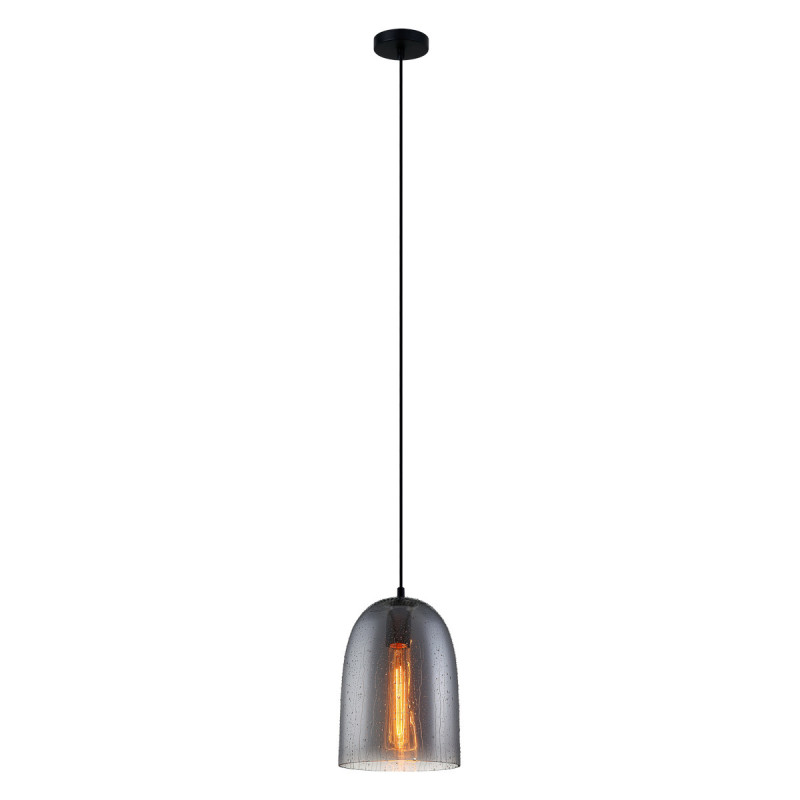 Suspension luminaire design TABBY MDM3149 / 1 SG + DROP E27 - noir