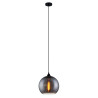 Suspension luminaire design TABBY MDM3148 / 1 SG + DROP E27 - noir