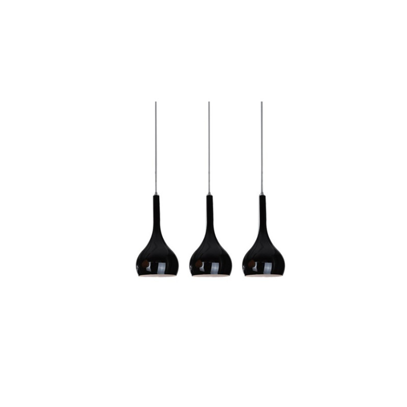 Suspension design SOUL E27 3x40W noir