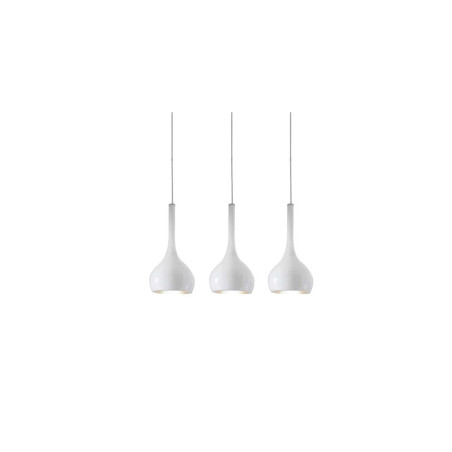 Suspension luminaire design SOUL E27 3x40W blanc