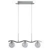 Lampe suspendue STARLET 3xG9 - chrome / transparent Cristal