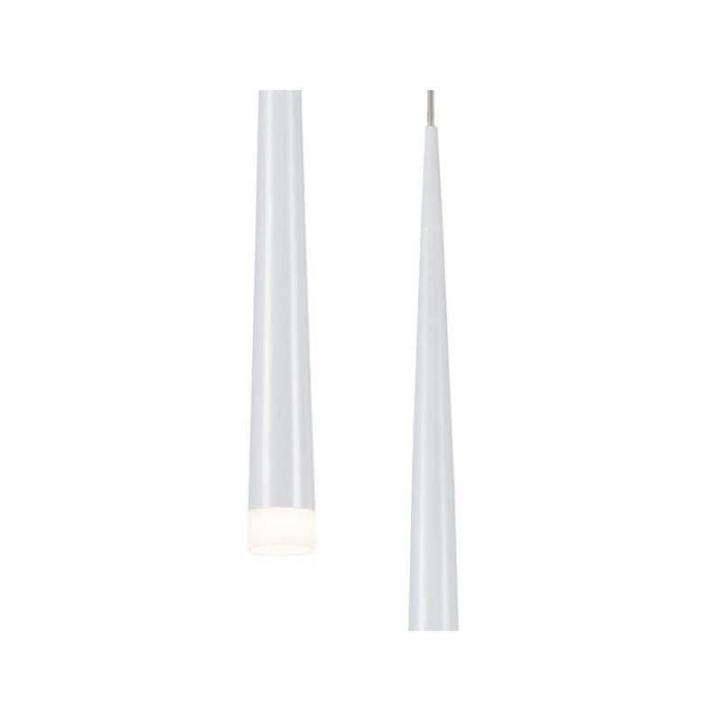 Lampe Suspendue design STYLO 1 G9 - blanc