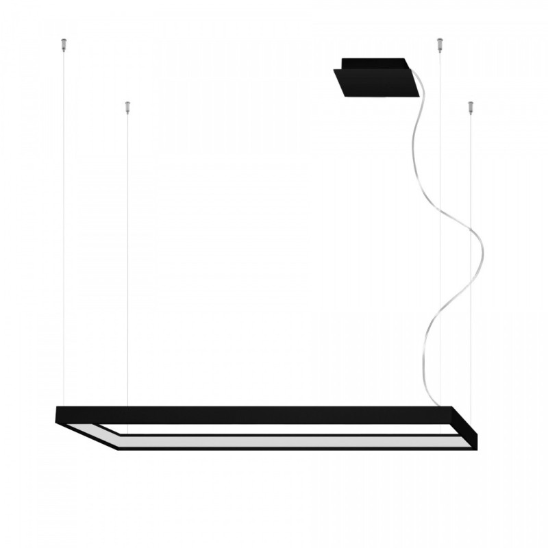 Suspension luminaire TUULA M LED 50W 4000K CRI95 - noir