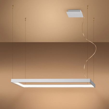 Lampe Suspendue design TUULA M LED 50W 3000K CRI90 - blanc