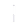 Suspension luminaire TUBO 1 GU10 50W blanc