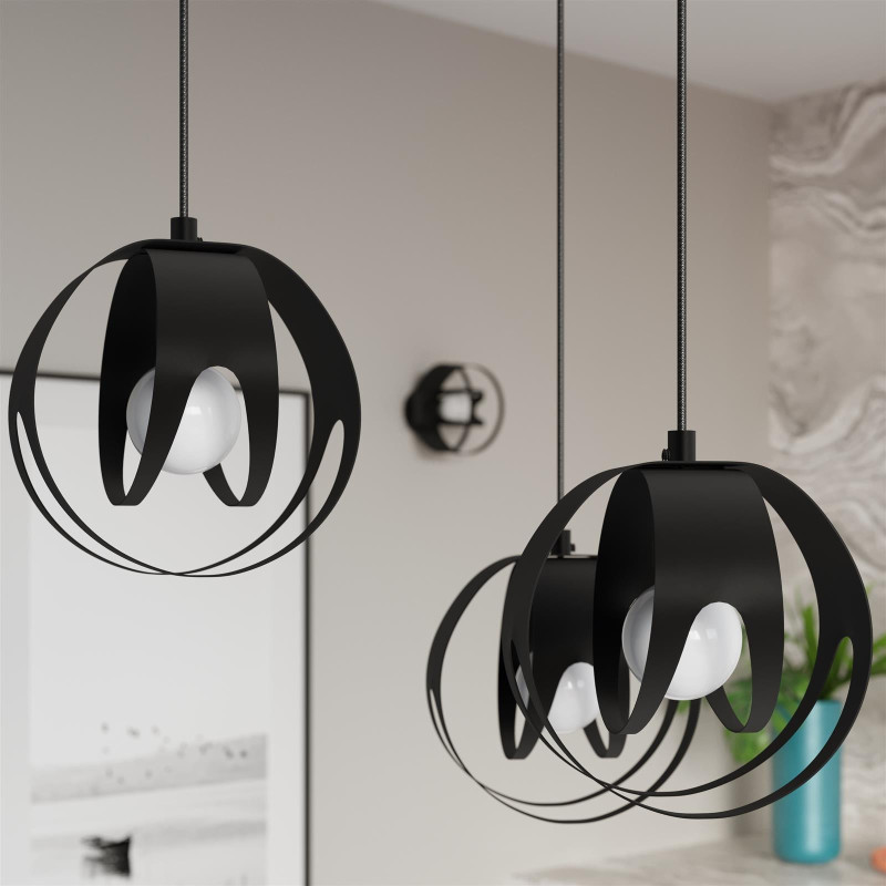 Suspension design TULOS E27 - noir