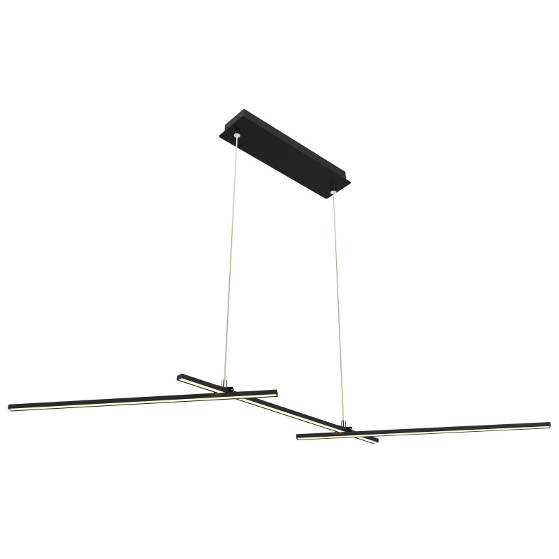 Lampe Design suspendue THASOS LED 23W 4000K - noir