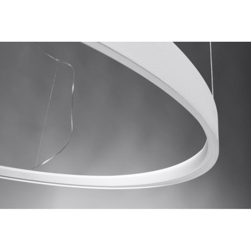 Suspension Design Lustre RIO 55cm LED 30W 4000K CRI95 - blanc