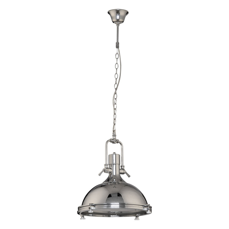 Luminaire Suspension Industriel Lustre MADISON chromé