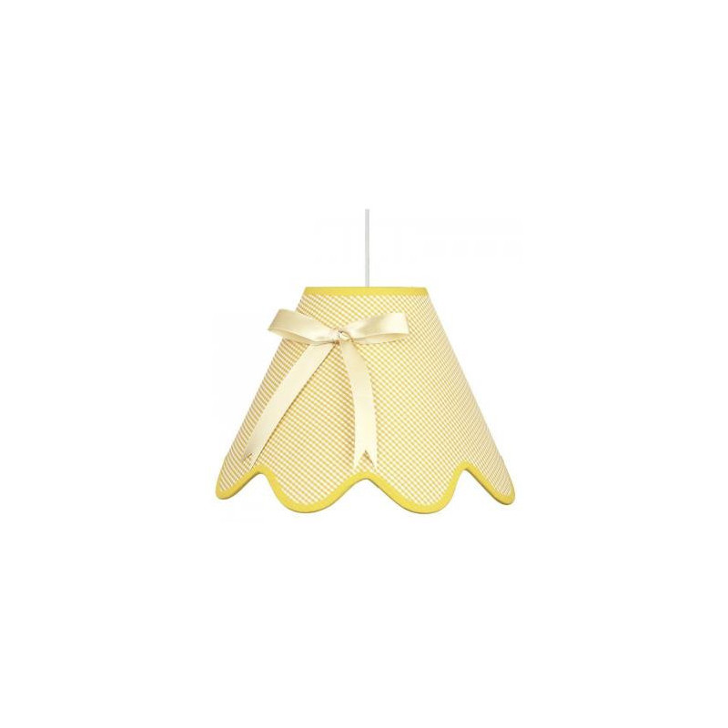 Lustre LOLA E27 - jaune 