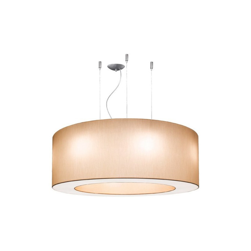 Luminaire suspension TUBUS 80 E27 avec Abat-Jour