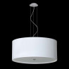 Luminaire suspension RONDO PLISA 80 E27 avec Abat-Jour